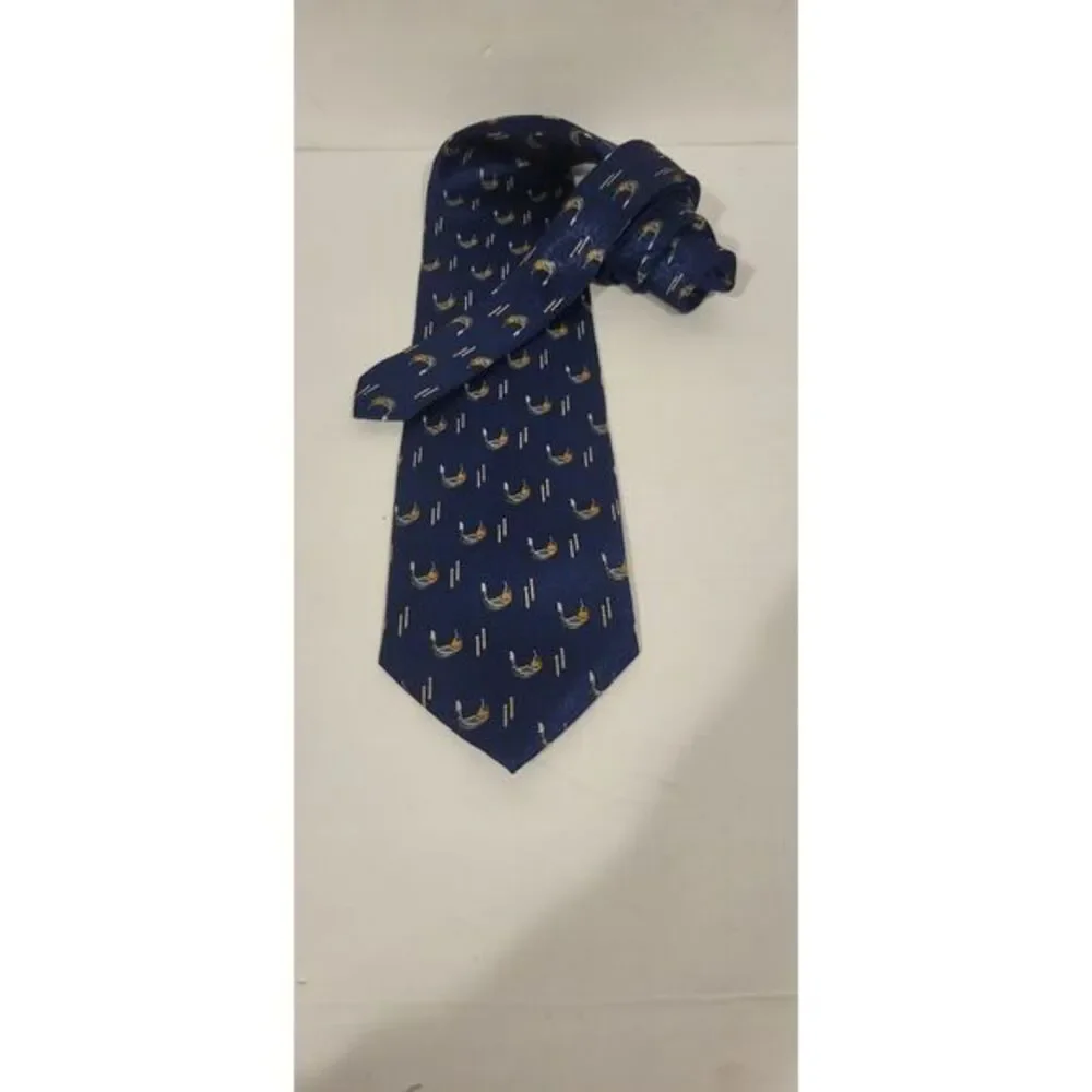 Venezia By Italy Lavoraxione‎ Antigianale Mens Neck Tie Gondola Boat.